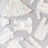 Kyte BABY Printed Bib in Herringbone Kyte BABY Printed Bib in Herringbone