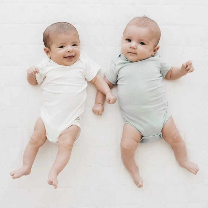 Kyte BABY Bodysuit in Cloud