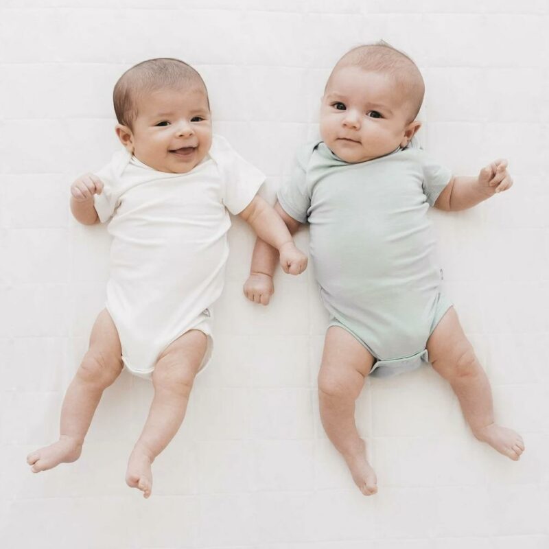 Kyte BABY Bodysuit in Cloud