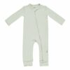 Kyte BABY Zippered Romper in Aloe