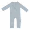 Kyte BABY Zippered Romper in Fog