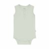 Kyte BABY Sleeveless Bodysuit in Aloe