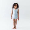 Kyte BABY Sleeveless Bodysuit in Fog