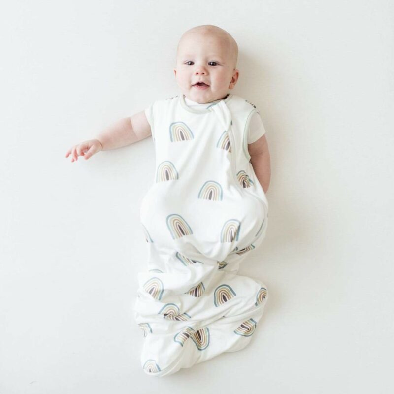 Kyte BABY Sleep Bag in Aloe Rainbow 0.5 TOG