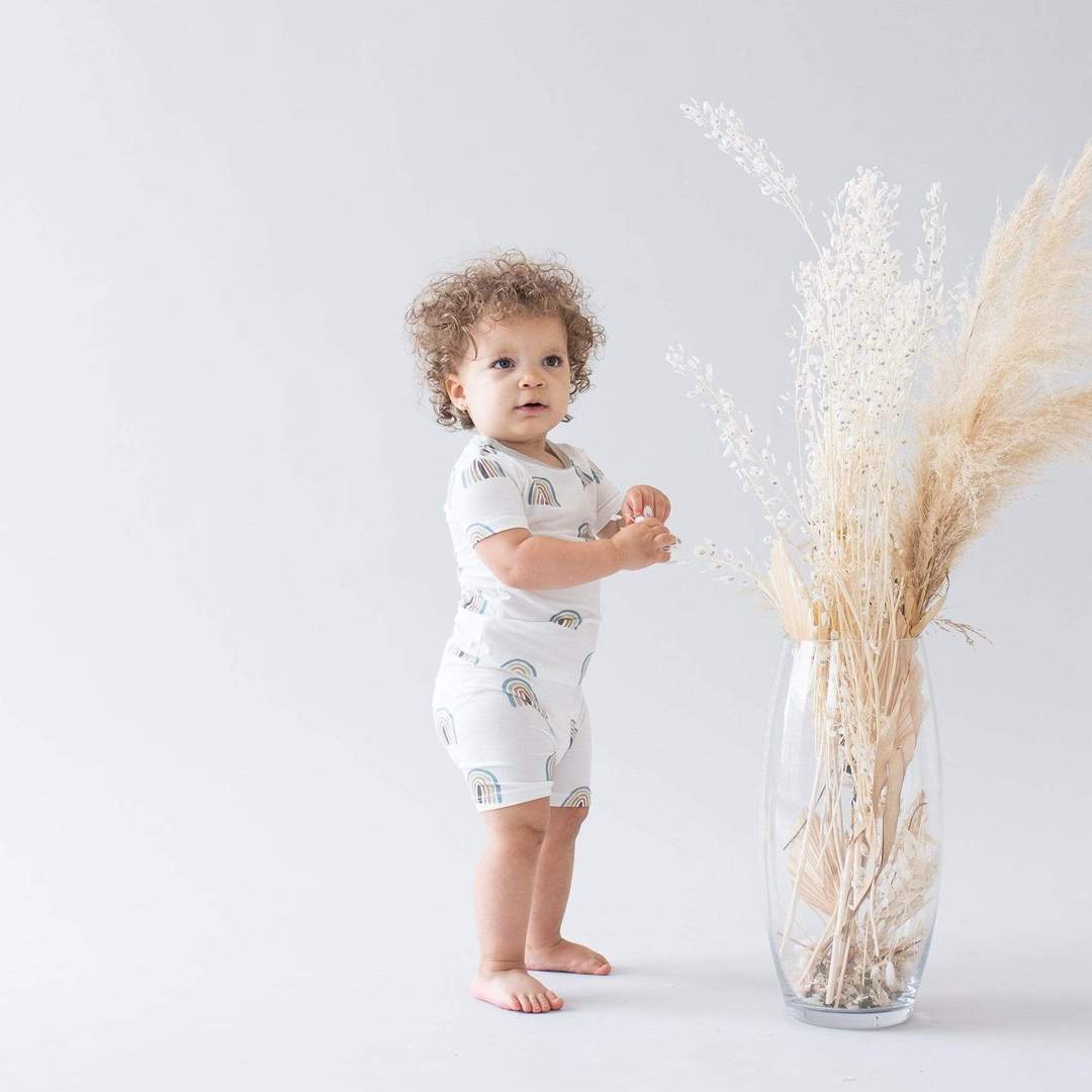 Kyte Baby Short Sleeve Pajama Set - Aloe Chick Kyte Baby Short Sleeve Pajama Set - Aloe Chick
