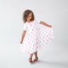 Kyte BABY Twirl Dress in Flamingo