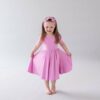 Kyte BABY Twirl Dress in Bubblegum