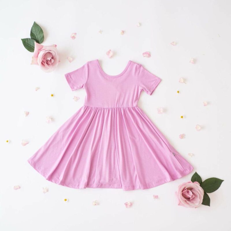 Kyte BABY Twirl Dress in Bubblegum