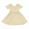 Kyte BABY Twirl Dress in Wheat
