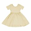 Kyte BABY Twirl Dress in Wheat