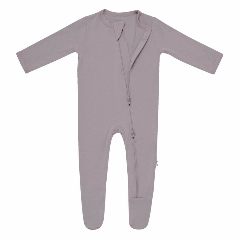 Kyte BABY Zippered Footie in Mushroom