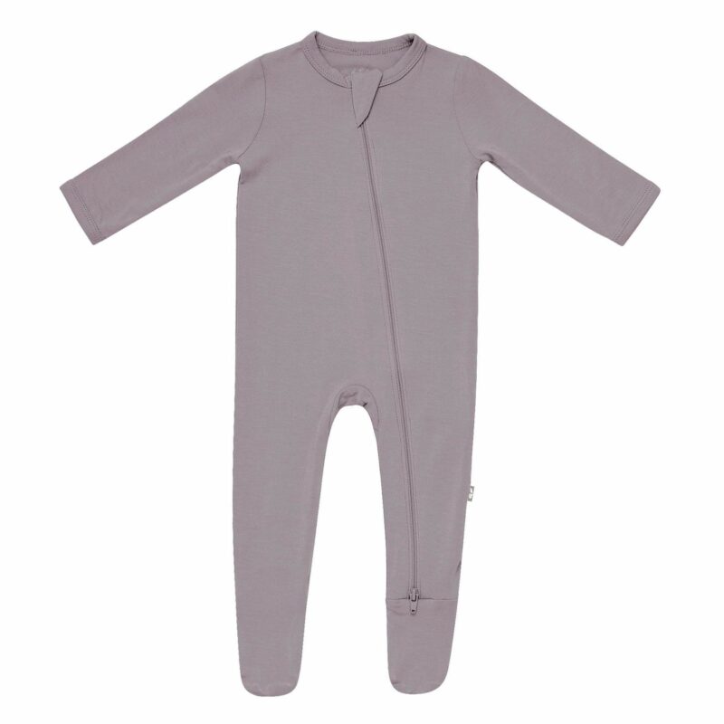 Kyte BABY Zippered Footie in Mushroom