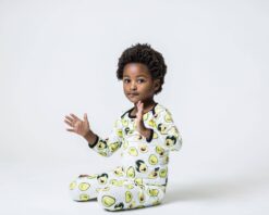 Peregrine Kidswear Avocado Bamboo Two-Piece Pajama Set