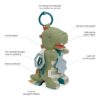 Itzy Ritzy Dino Activity Plush with Teether Toy