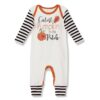 Tesa Babe Cutest Pumpkin in the Patch Halloween Romper Tesa Babe Cutest Pumpkin in the Patch Halloween Romper
