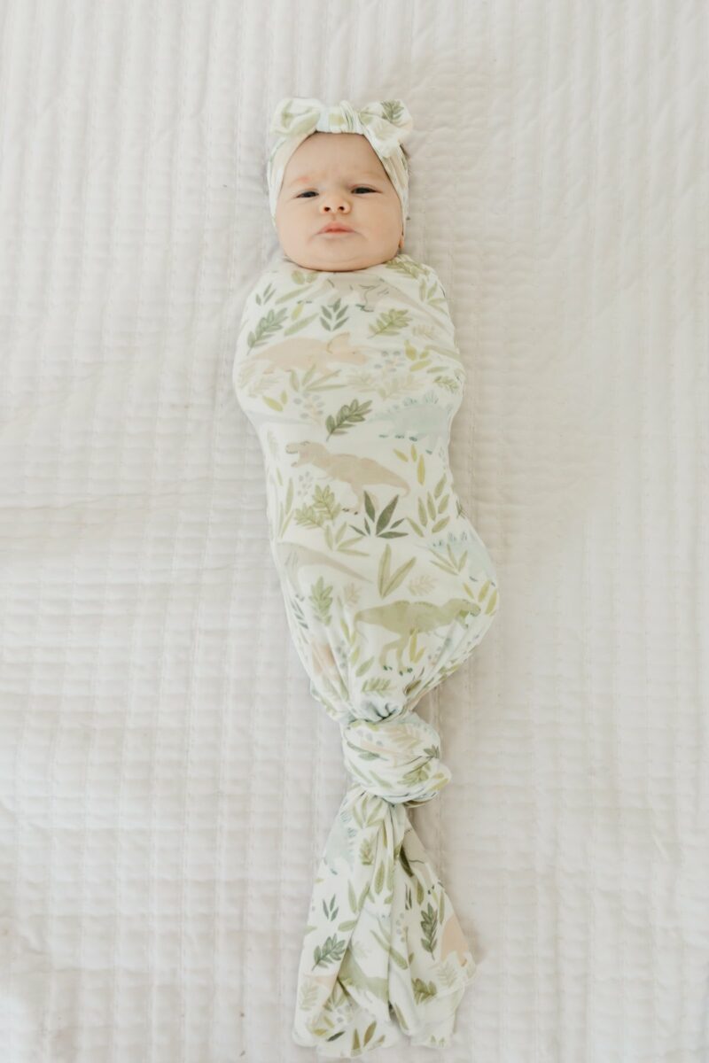 Copper Pearl Rex Knit Blanket Swaddle