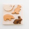 Bannor Toys Chunky Wooden Animal Puzzle