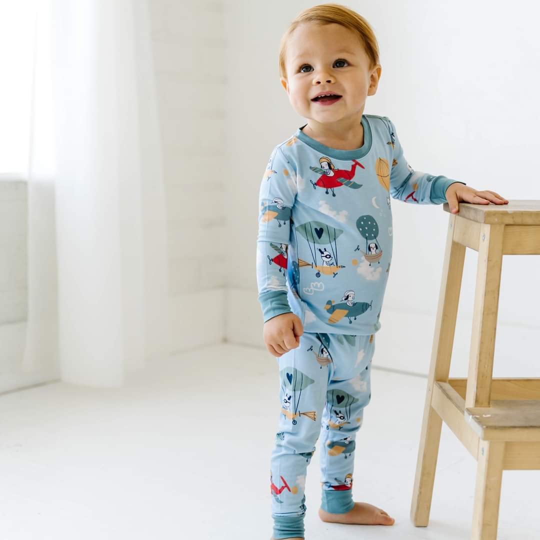 Llama Love Two-Piece Pajama Set