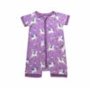 Little Sleepies Sienna's Unicorns Shorty Bamboo Viscose Zippy