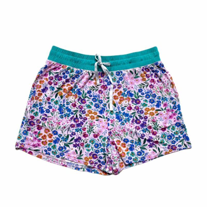 Little Sleepies Sweet Pea Floral Women's Bamboo Pajama Shorts