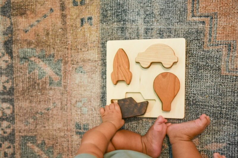 Bannor Toys Chunky Wooden Adventure Puzzle