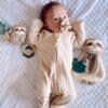 Itzy Ritzy Sloth Attachable Travel Toy Ritzy Jingle