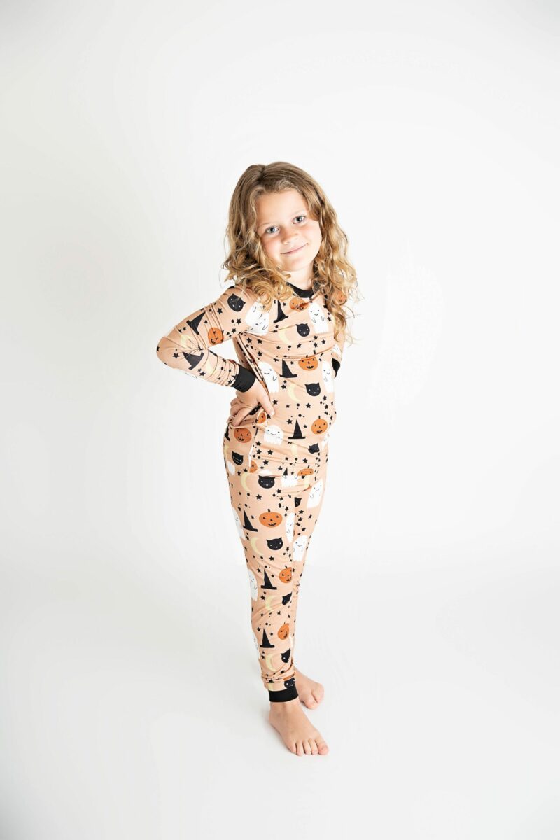 Emerson and Friends Trick or Treat Halloween Bamboo Two-Piece Pajama Set