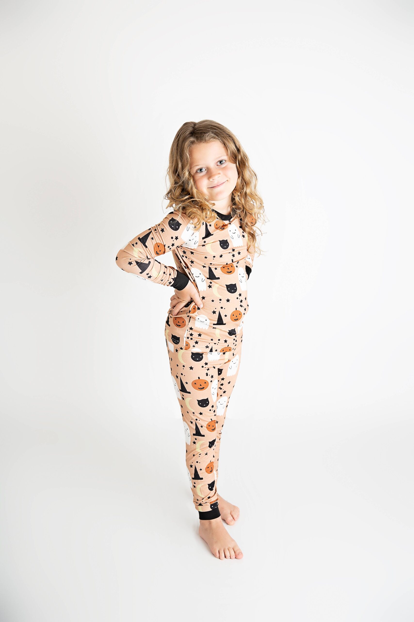 Emerson and Friends Trick or Treat Halloween Bamboo Two-Piece Pajama Set –  Blossom