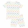 Kyte BABY Short Sleeve Toddler Pajama Set in Polka Dots