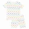 Kyte BABY Short Sleeve Toddler Pajama Set in Polka Dots