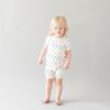 Kyte BABY Short Sleeve Toddler Pajama Set in Polka Dots