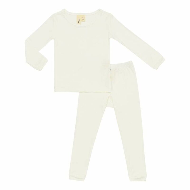 Kyte BABY Toddler Pajama Set in Cloud – Blossom