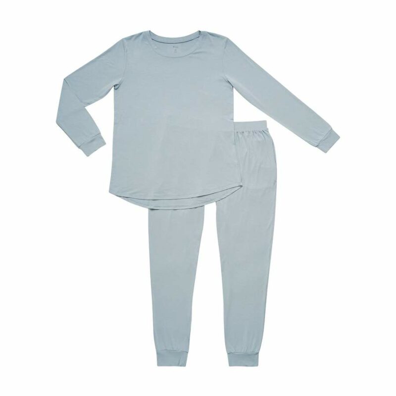 Kyte BABY Women's Jogger Pajama Set in Fog