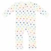 Kyte BABY Zippered Romper in Polka Dots