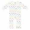 Kyte BABY Zippered Romper in Polka Dots