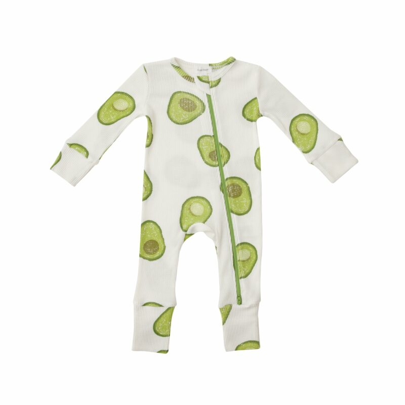 Angel Dear Avocado Thermal Romper