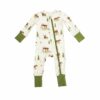 Angel Dear Moose Bamboo Viscose Zippered Romper