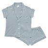 Kyte BABY Women's Short Sleeve Pajama Set in Fog