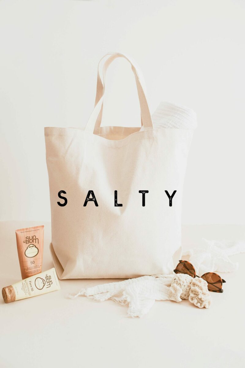 Love You a Latte Shop Salty XL Tote Bag