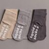 Squid Socks Classic Collection Neutral Bamboo Socks 3 Pack