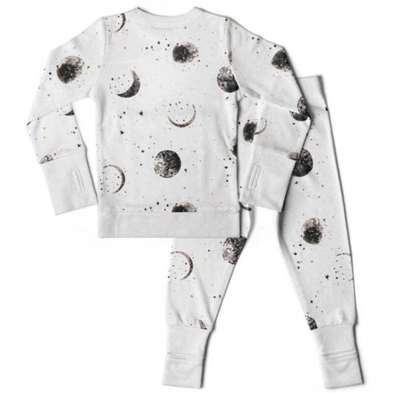 goumi Many Moons Bamboo Kid's Loungewear Set