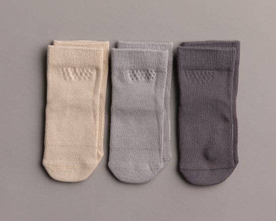 Squid Socks Classic Collection Neutral Bamboo Socks 3 Pack