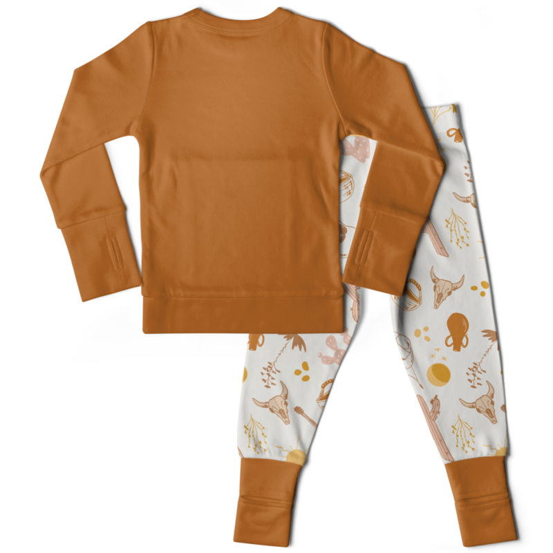 goumi Canyon Bamboo Kid's Loungewear Set