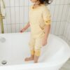 goumi Sun Stripe Bamboo Kid's Loungewear Set