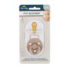 Itzy Ritzy Itzy Soother Natural Rubber Pacifier Set in Coconut + Toast