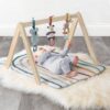 Itzy Ritzy Ritzy Activity Wooden Gym with Toys