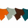 Copper Pearl Blaze Baby Bandana Bib Set 4-Pack