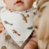 Copper Pearl Ace Baby Bandana Bib Set 4-Pack