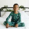 Little Sleepies Green Twinkling Trees Two-Piece Bamboo Viscose Pajama Set