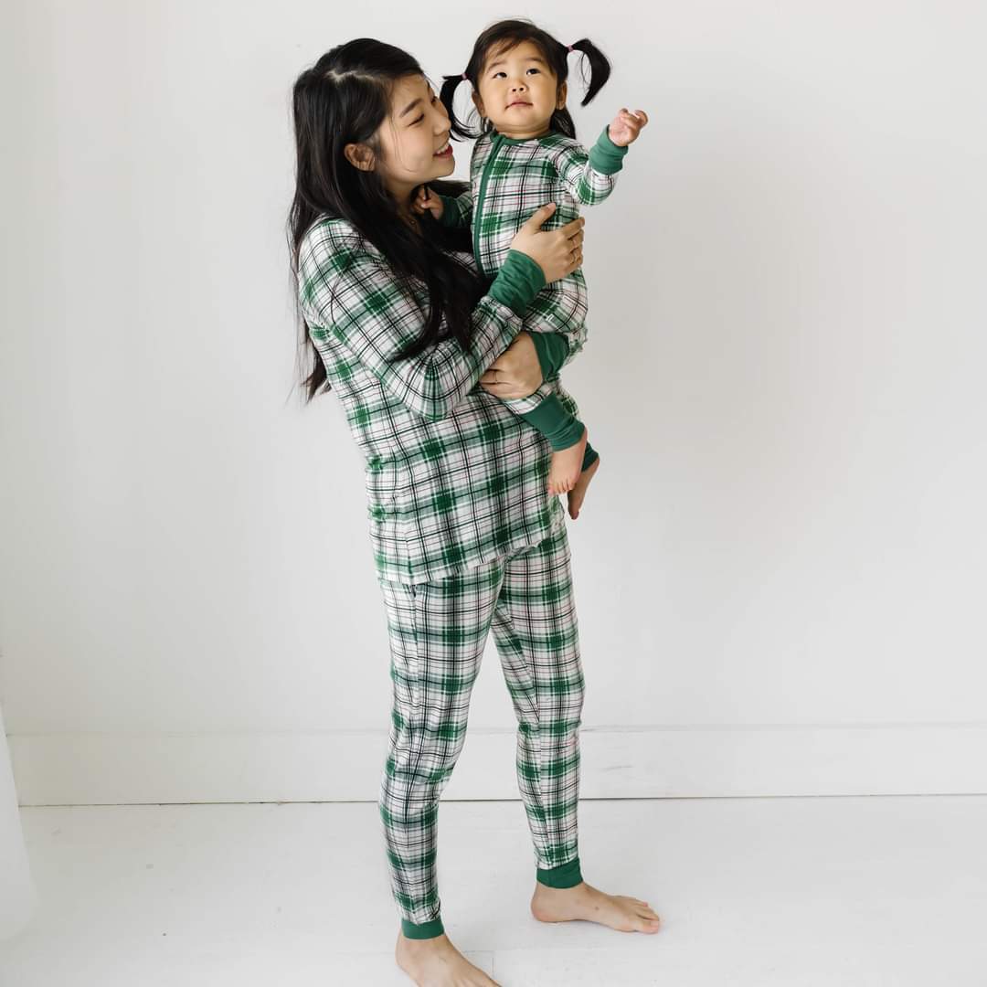 Mother Daughter Matching Flannel Pajamas –